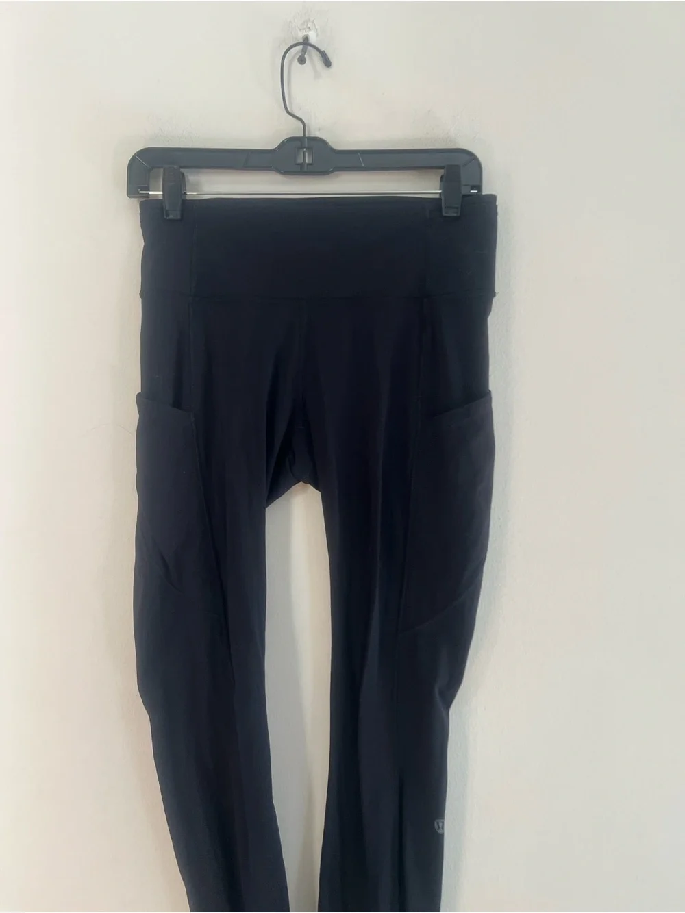 lululemon athletica Black High-Rise Athletic Shorts with Side Pocket